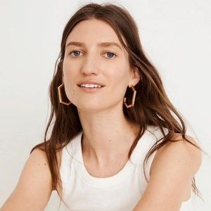 Made well geometric hoop earrings ✨✨